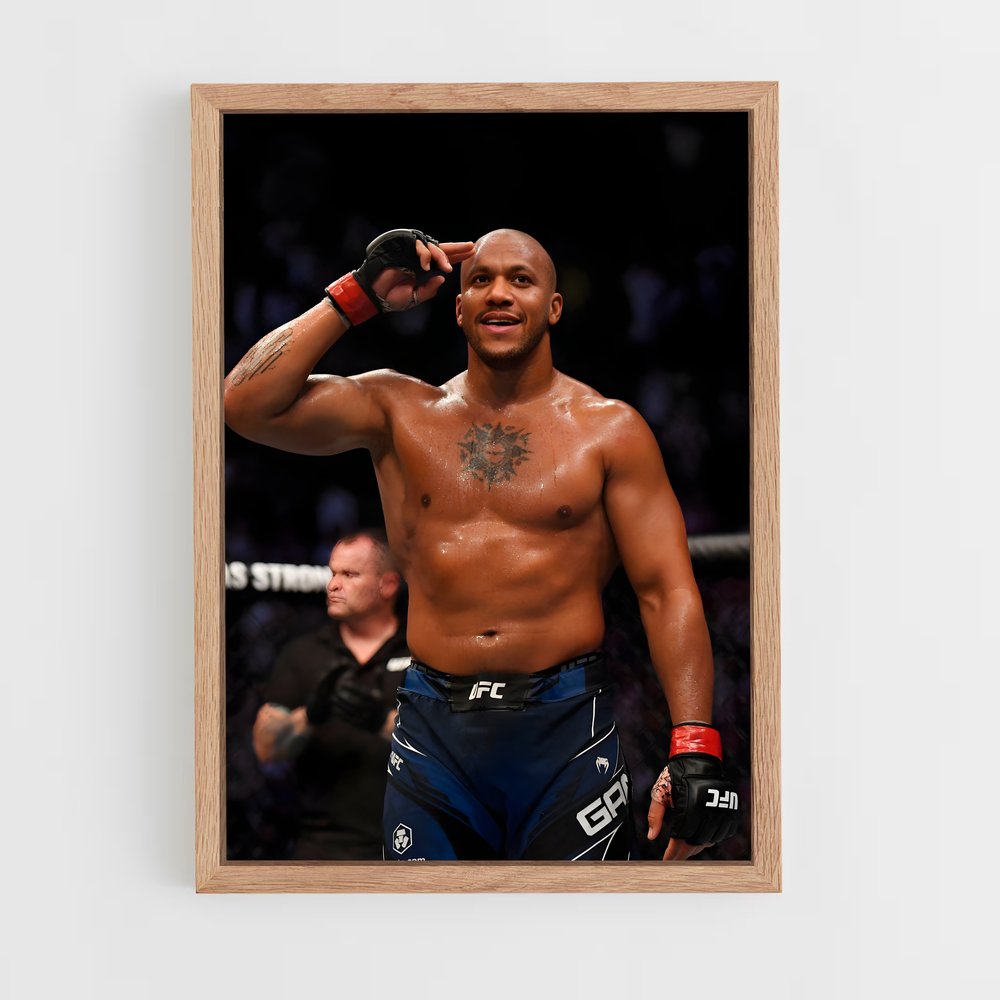 Poster Ciryl gane – affiche MMA (vue 4)